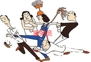 服务员 餐饮业的难言之“痛”